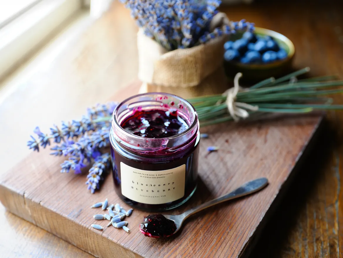 Blåbärsmarmelad med Lavendel